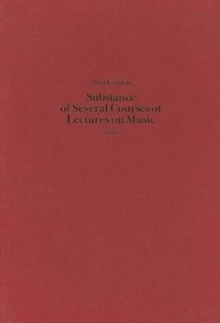 Substance of Several Courses of Lectures on Music (1831)