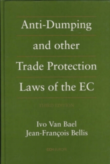 Image for Anti-dumping and Other Trade Protection Laws of the EC