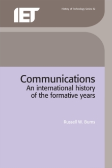 Image for Communications  : an international history of the formative years