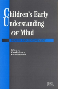 Image for Children's Early Understanding of Mind