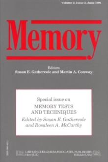 Image for Memory Tests and Techniques