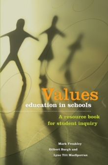 Image for Values Education in Schools