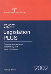 Image for Gst Legislation Plus: 2002