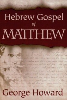Image for The Hebrew Gospel of Matthew