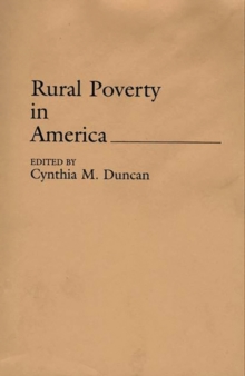 Rural Poverty in America