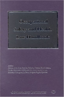 Image for Occupational Safety and Health Law Handbook