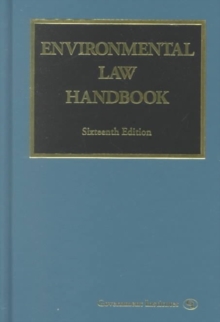 Image for Enviromental Law Handbook