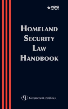 Image for Homeland Security Law Handbook