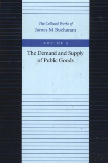 Image for Demand & Supply of Public Goods