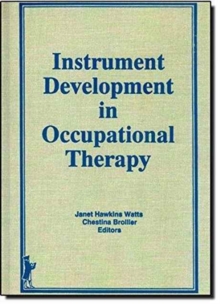 Image for Instrument Development in Occupational Therapy