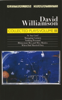 Image for Williamson: Collected Plays Volume III