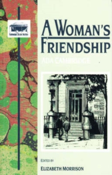 Image for A Woman's Friendship