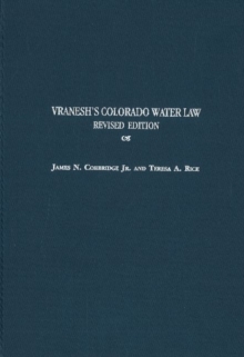 Image for Vranesh's Colorado Water Law