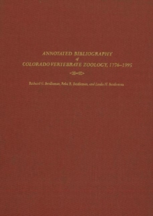 Image for Annotated Bibliography of Colorado Vertebrate Zoology, 1776-1995