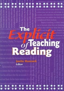 Image for The Explicit Teaching of Reading