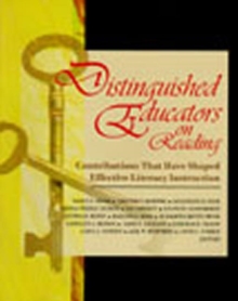 Image for Distinguished Educators on Reading