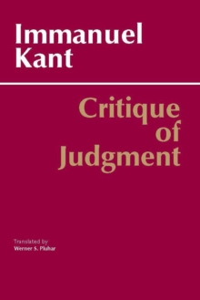 Critique of Judgment