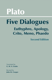 Image for Plato: Five Dialogues : Euthyphro, Apology, Crito, Meno, Phaedo