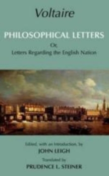 Image for Voltaire: Philosophical Letters : Or, Letters Regarding the English Nation