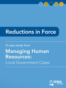 Image for Reductions in Force: Local Government Cases