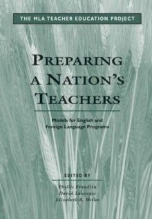 Image for Preparing a Nation's Teachers