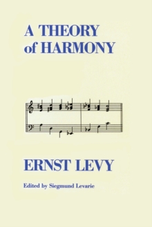 Image for A Theory of Harmony