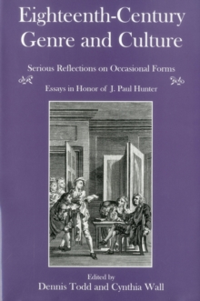 Eighteenth-Century Genre And Culture