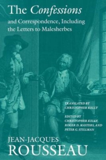 Image for The Confessions and Correspondence, Including the Letters to Malesherbes