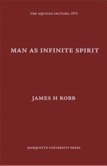 Man as Infinite Spirit