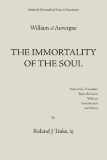 Immortality of the Soul