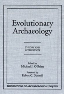 Image for Evolutionary Archaeology - Paper
