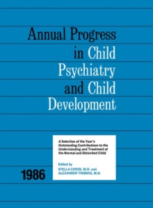 Image for 1986 Annual Progress In Child Psychiatry