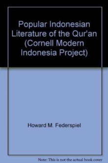 Image for Popular Indonesian Literature of the Qur'an