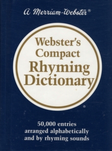 Image for Webster's Compact Rhyming Dictionary