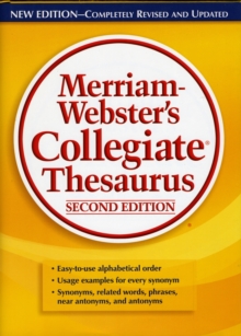Image for Merriam-Webster collegiate thesaurus