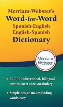 Image for Merriam Webster's word-for-word Spanish-English dictionary