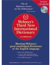 Image for Webster's Third New International Dictionary