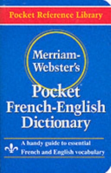 Image for Merriam Webster Pocket French-English Dictionary