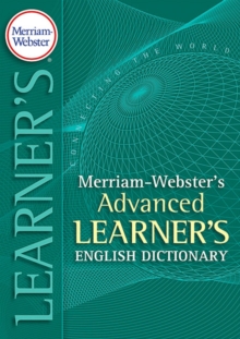 Image for Merriam-Webster's Advanced Learner's Dictionary