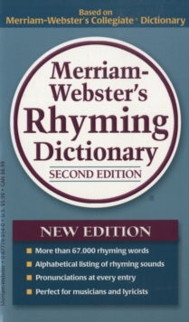 Image for Merriam-Webster's Rhyming Dictionary