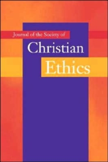 Image for Journal of the Society of Christian Ethics : Spring/Summer 2003, volume 23, no. 1