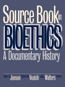 Image for Source book in bioethics