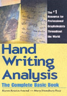 Handwriting Analysis: The Complete Basic Book