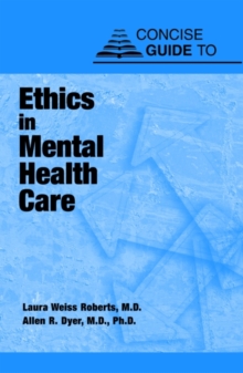 Image for Concise Guide to Ethics in Mental Health Care