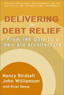 Image for Delivering on debt relief: from IMF gold to a new aid architecture