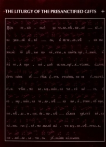 Liturgy of the Presanctified Gifts