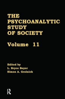 Image for The Psychoanalytic Study of Society, V. 11 : Essays in Honor of Werner Muensterberger