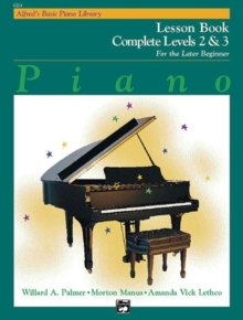 Image for Alfred's Basic Piano Library Lesson 2-3 Complete : For the Late Beginner