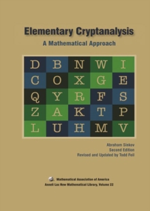 Image for Elementary cryptanalysis