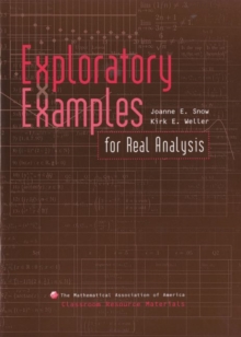 Image for Exploratory Examples for Real Analysis